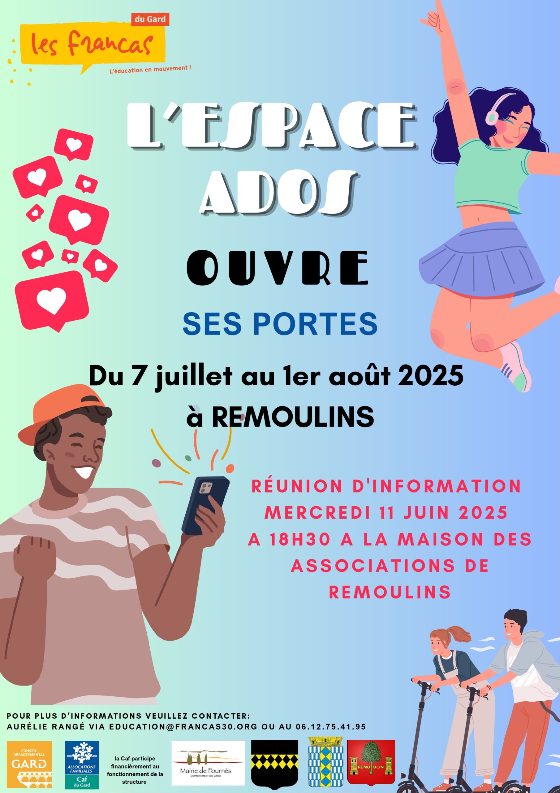 Espace ados été 2025